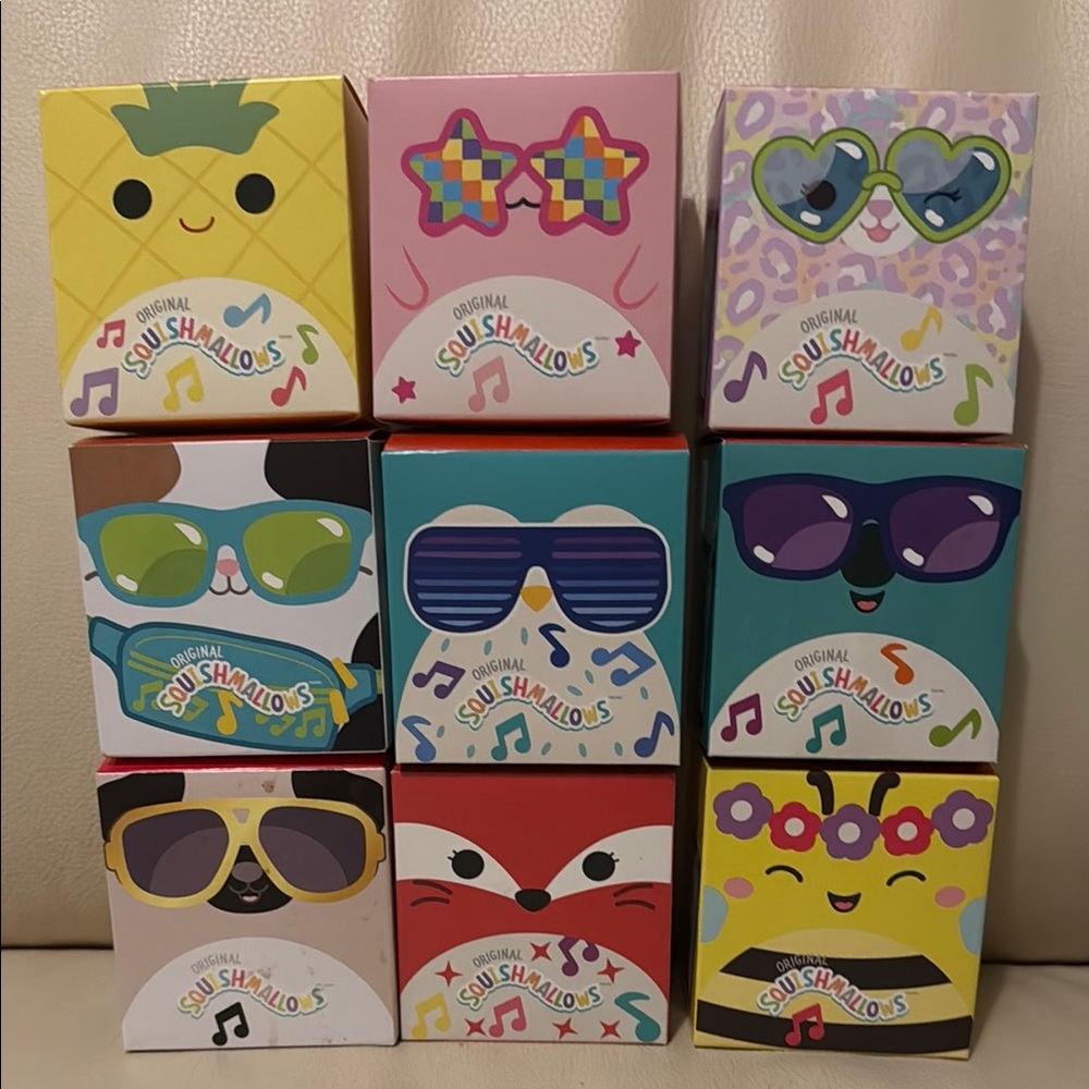 Free with purchase Squishmallows McDonald happy meal toys